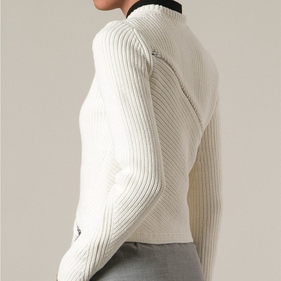 Asymmetric Zip Sweater | Alexander Wang​ - Picture 4 of 5